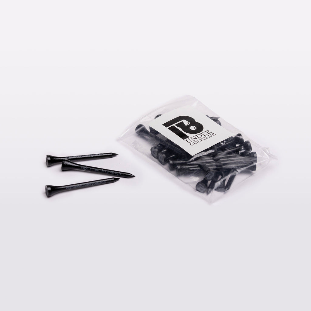 18Under Black Bamboo Tee‘s 30 Stk.