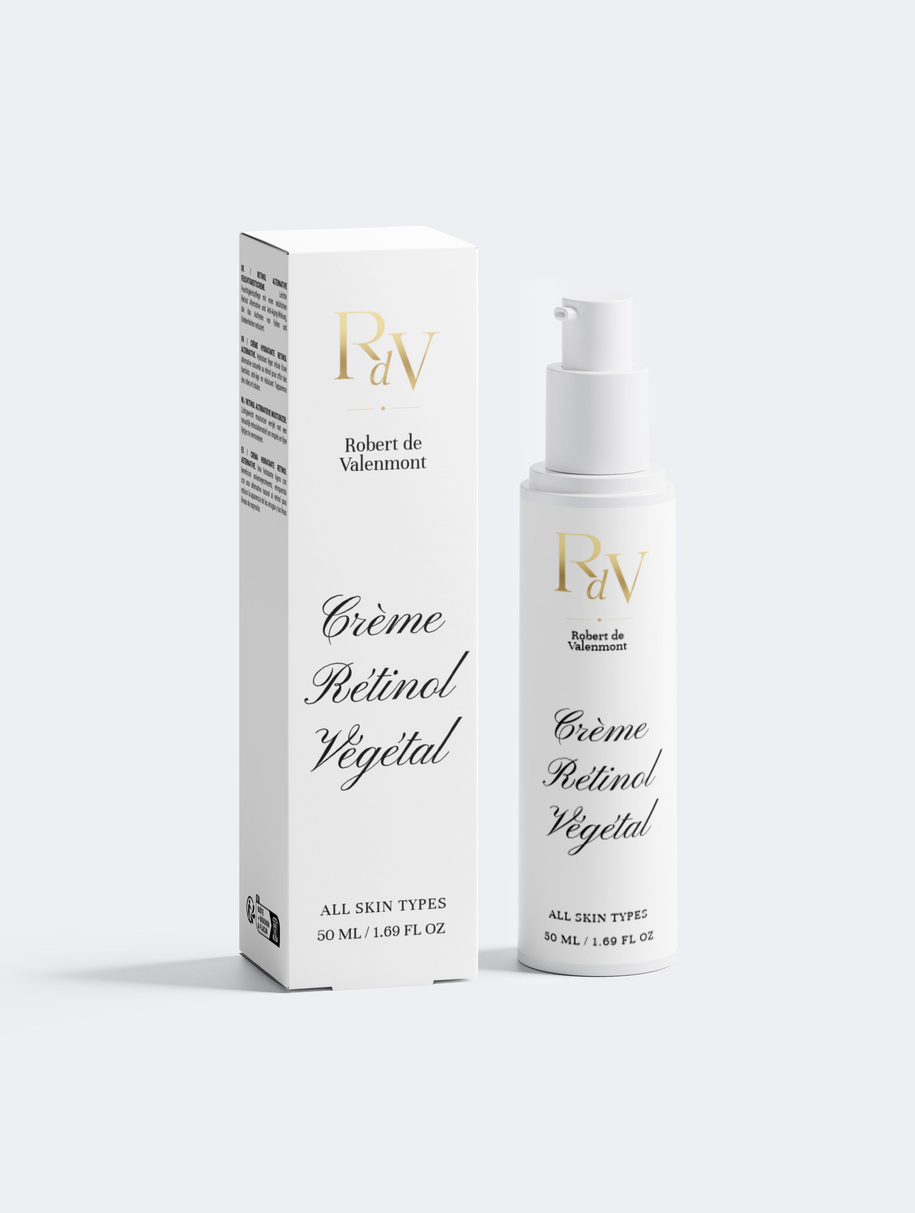 Crème Rétinol Végétal · Feuchtigkeitspflege mit pflanzlicher Retinol-Alternative