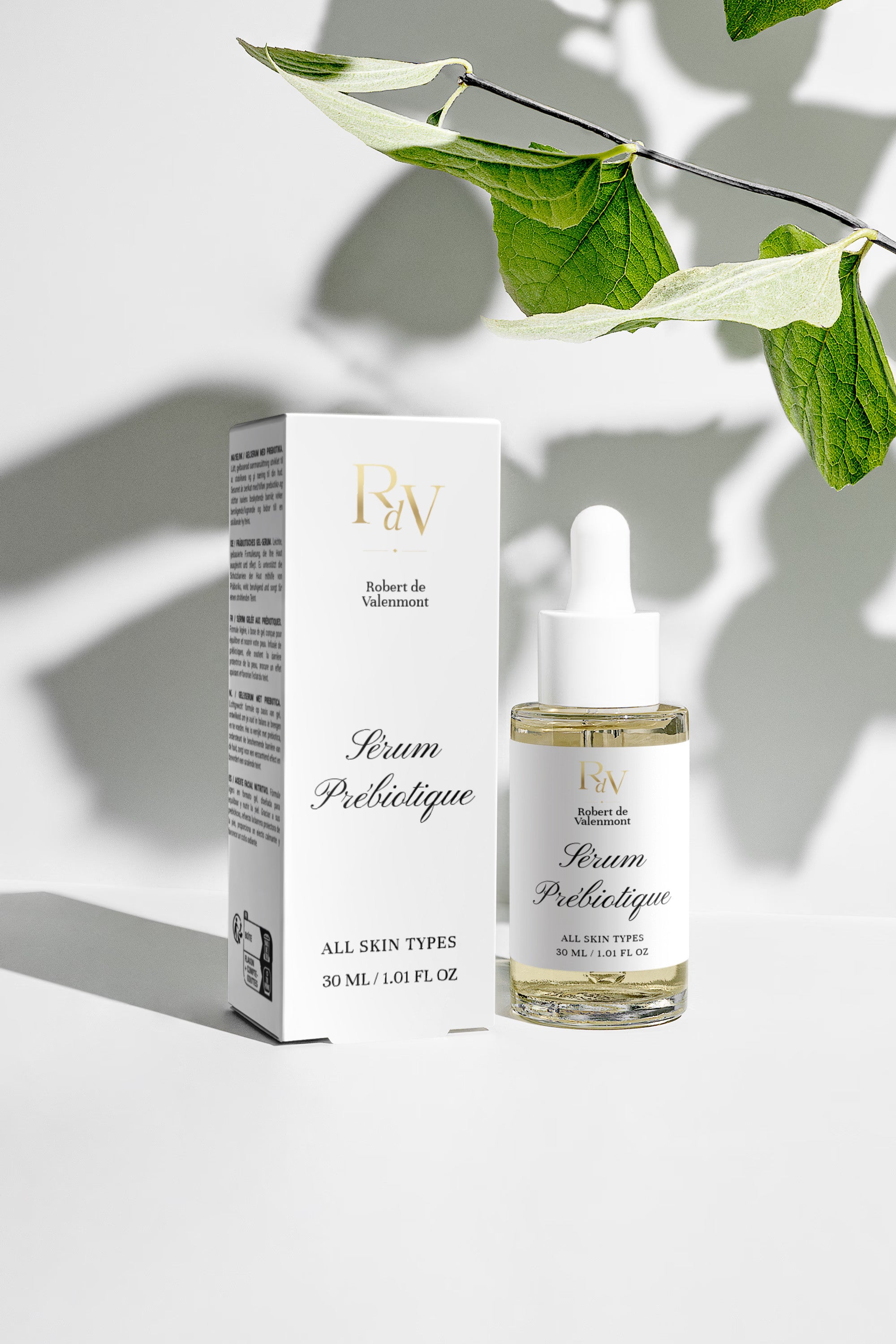 Sérum Prébiotique · Leichtes Serum für Hautbarriere und Feuchtigkeit