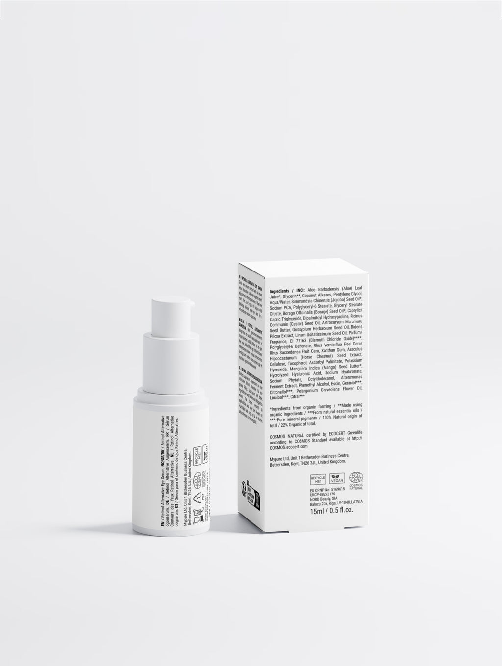 Sérum Regard Végétal · Augenserum mit pflanzlicher Retinol-Alternative