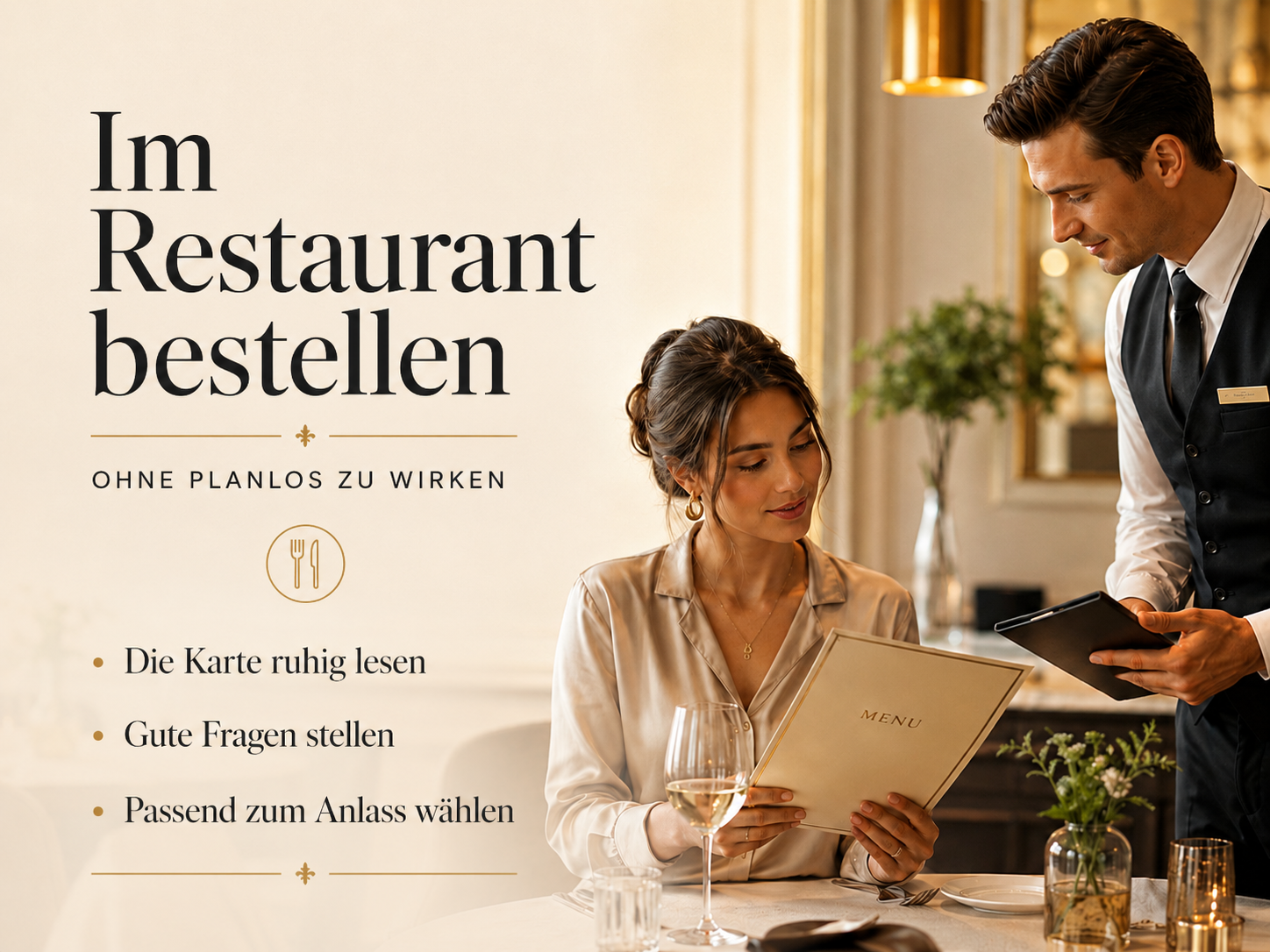 Robert de Valenmont im Restaurant bestellen