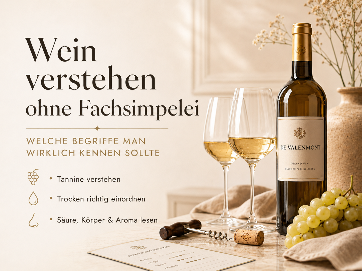 Wein verstehen Beitrag