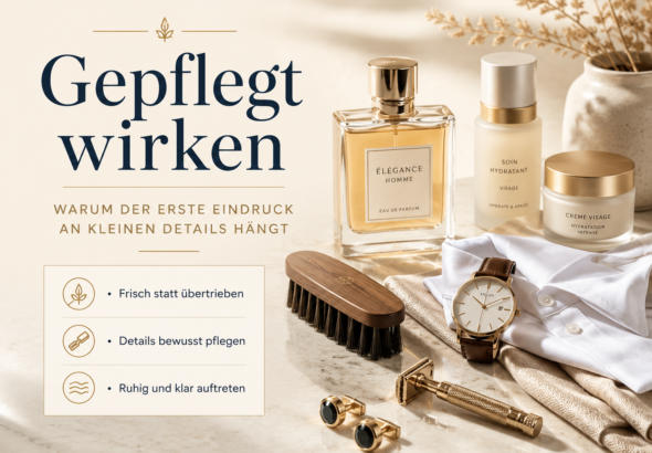 gepflegt wirken